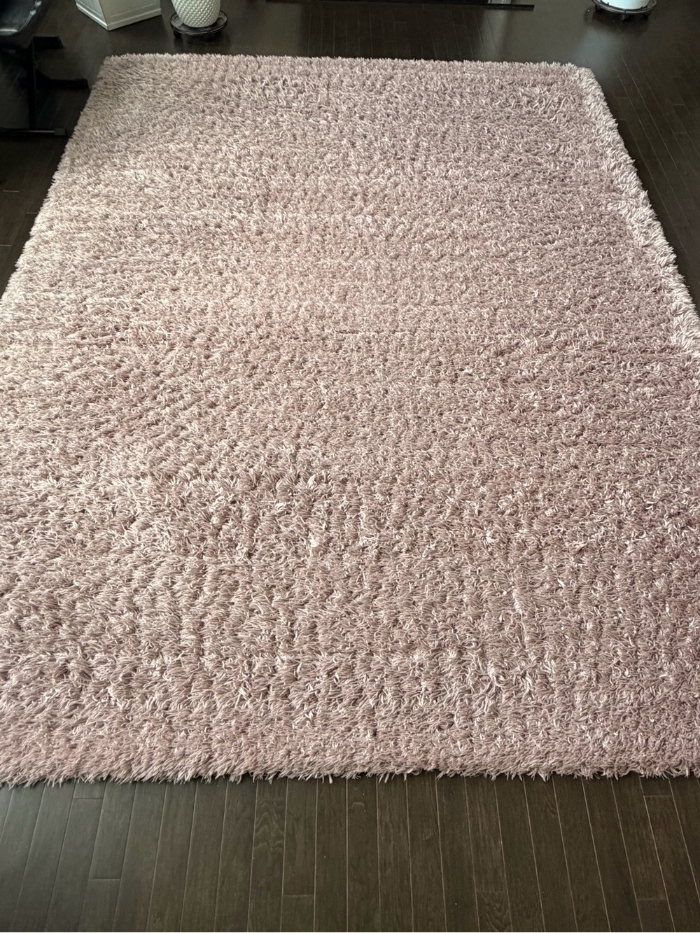 Luxurious Marilyn Monroe™ Shag Rug – Lilac / Light Dusty Pink – 9’ x 12’